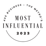 405 Business The Metro's Most Influential People 2023 Honoree Badge