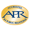 Accreditation in Public Relations badge